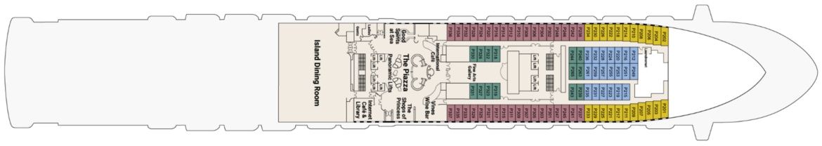 Princess Cruises Deck 5 Caribbean Princess.png